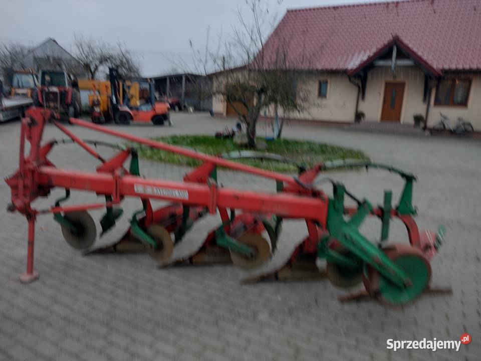 Pług 4skibowy zagonowy kverneland zabezpieczenia Sośno sprzedam