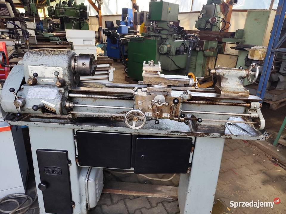Mała tokareczka tokarka do metalu Wailer weiler Produkcja Produkcja Maków Podhalański