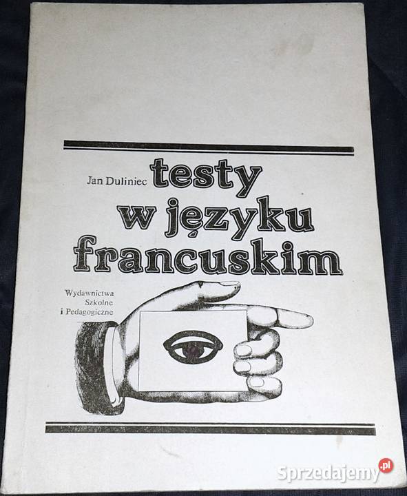 Testy w języku francuskim Jan Duliniec Rok wydania 1983 Chełm sprzedam