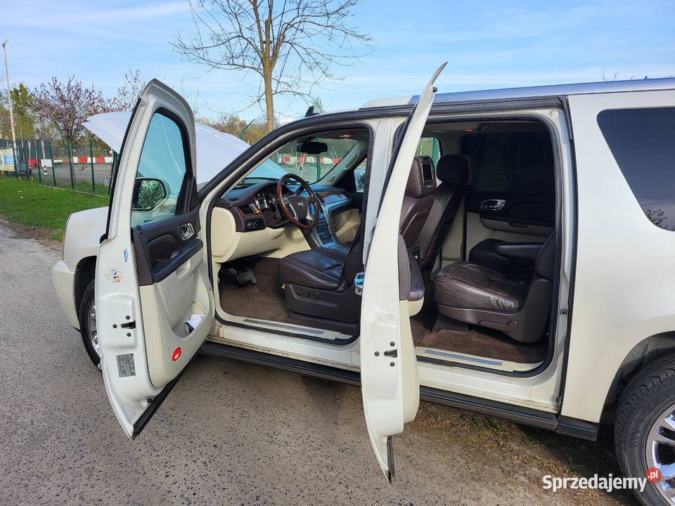 CADILLAC ESCALADE ESV PLATINUM 62 V8 BIAŁA PERŁA sprzedam