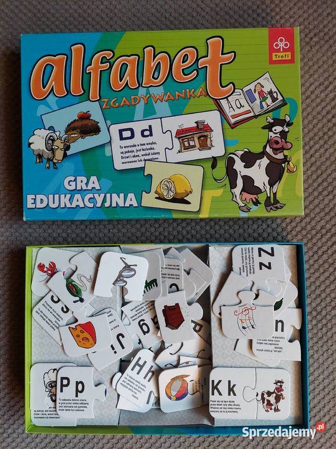 TREFL Alfabet zgadywanka małopolskie Kraków