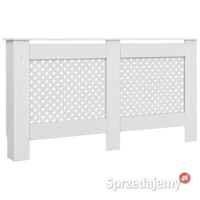 vidaXL Osłona na kaloryfer biała 152 x 19 x 815 sprzedam