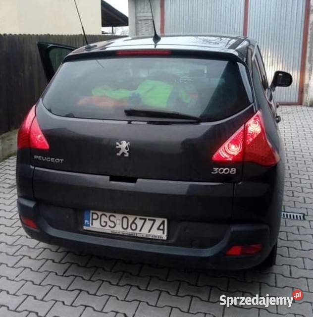 Peugeot 3008 2009 r wielkopolskie Gostyń