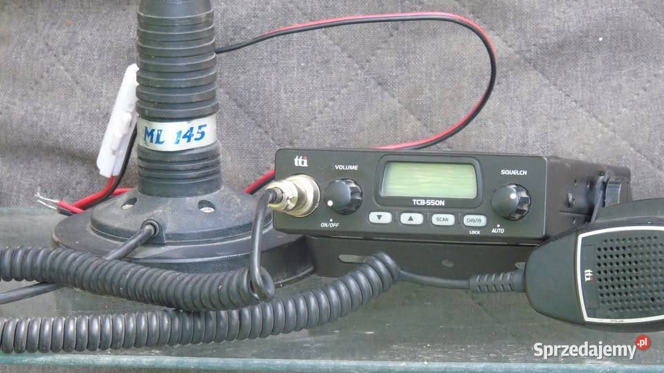 CB radio TTI antena Unisław sprzedam