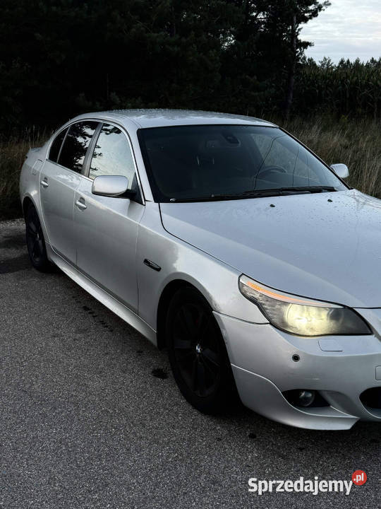 bmw e60 530d 2008r automatyczna Seria 5 Suwałki
