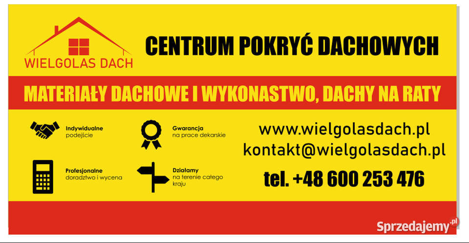 Dachy sprzedaż montaż cała Mińsk Mazowiecki