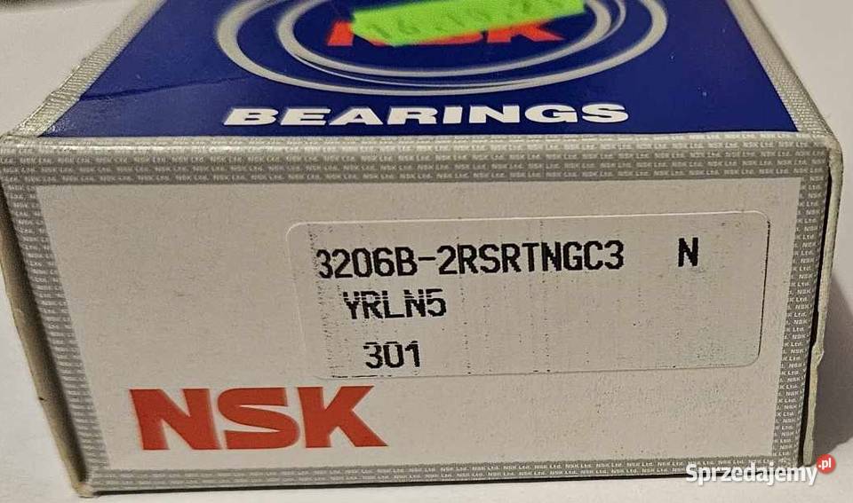 Łożysko NSK 3206B2RSRTNGC3 30x72x302 mm Kraków sprzedam
