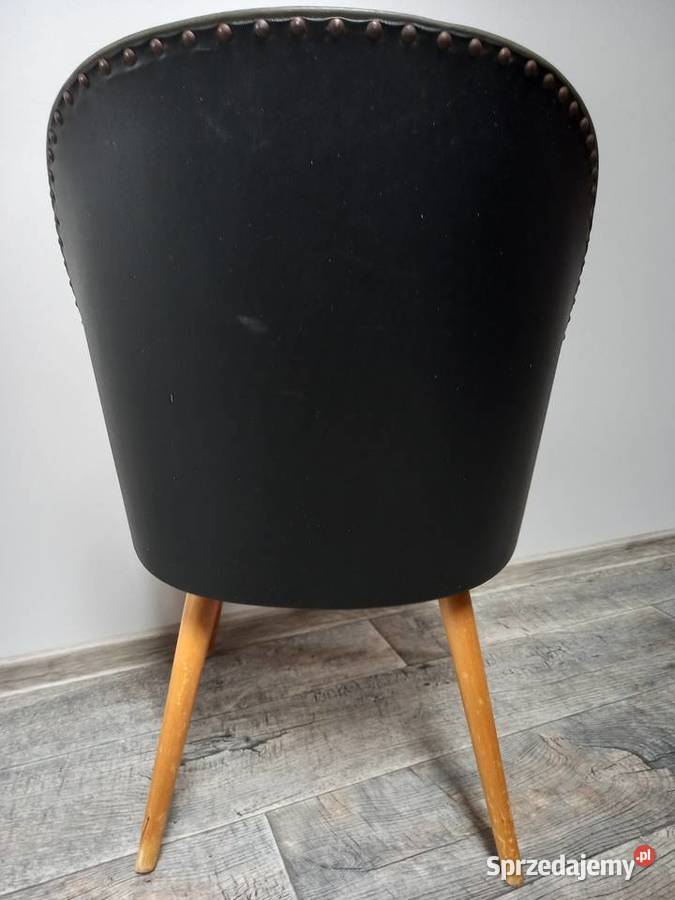 Stare krzesło patyczak muszelka THONET prl 48cm wielkopolskie Rawicz