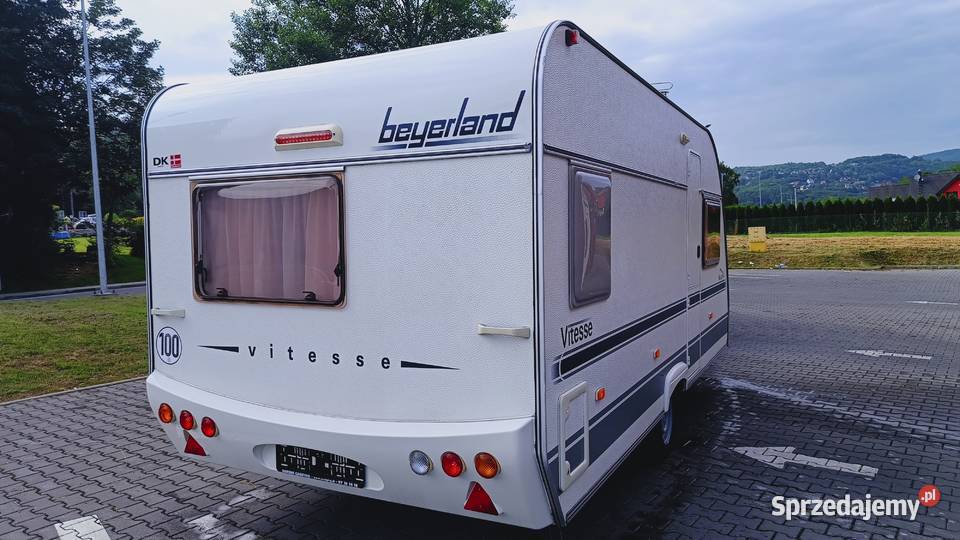 przyczepa kempingowa campingowa kemping OKAZJA Międzybrodzie Bialskie