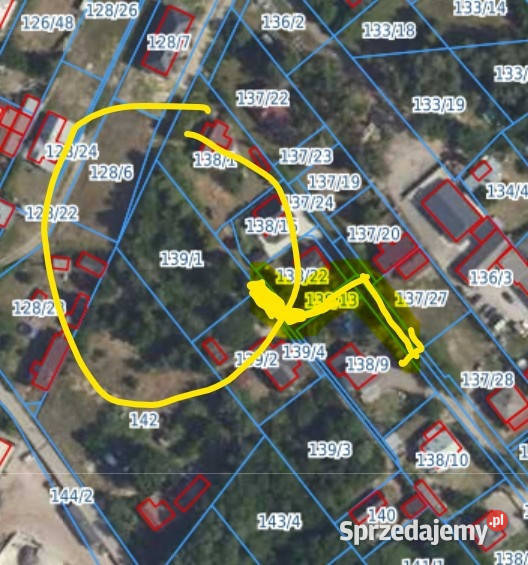 Działka budowlSłupno Magnacka dz 1391 mazowieckie Radzymin sprzedam
