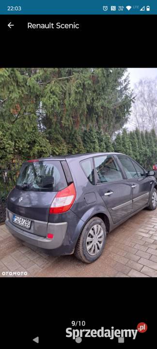 Renault Megane Scenic 16 LPG benzyna+LPG