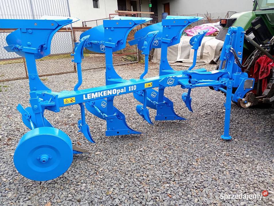 Pług 3 skibowy lemken opal 110 śląskie Jastrzębie-Zdrój