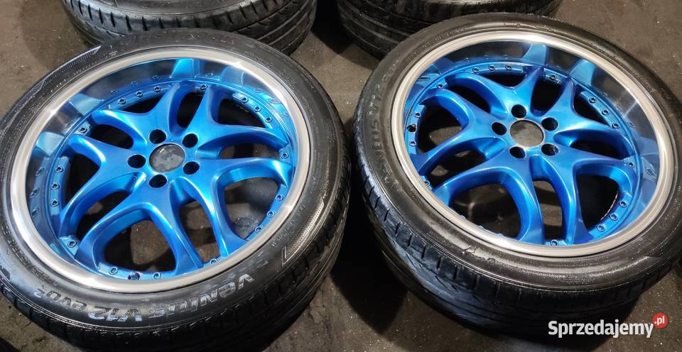 Dezent S 18 5x100 polerowane ranty opony letnie Opole