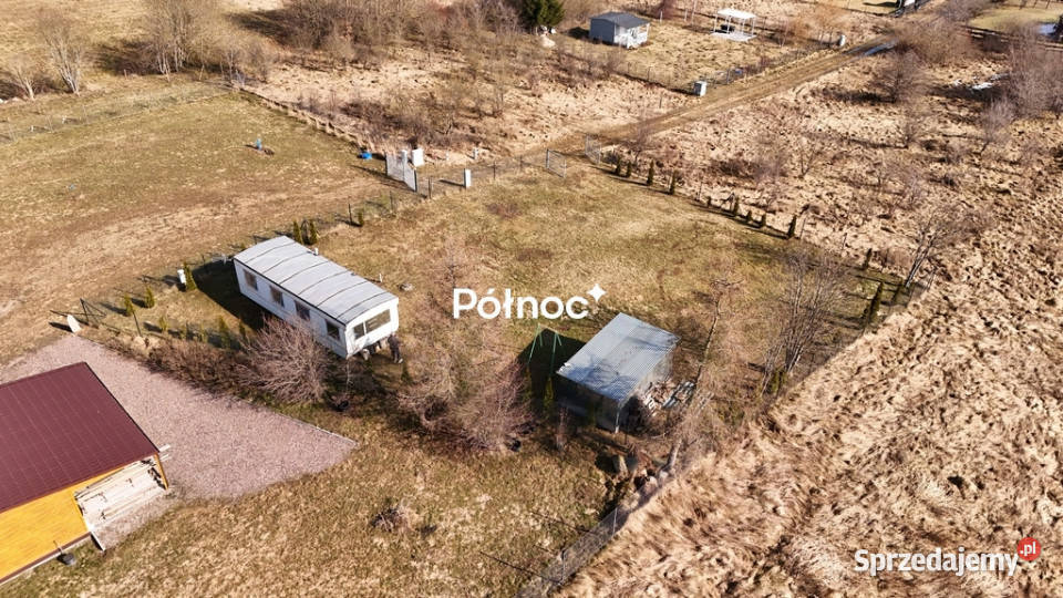 Gotowa działka pod budowę jeziorem Szóstak asfalt Sprzedaż warmińsko-mazurskie Orzechowo