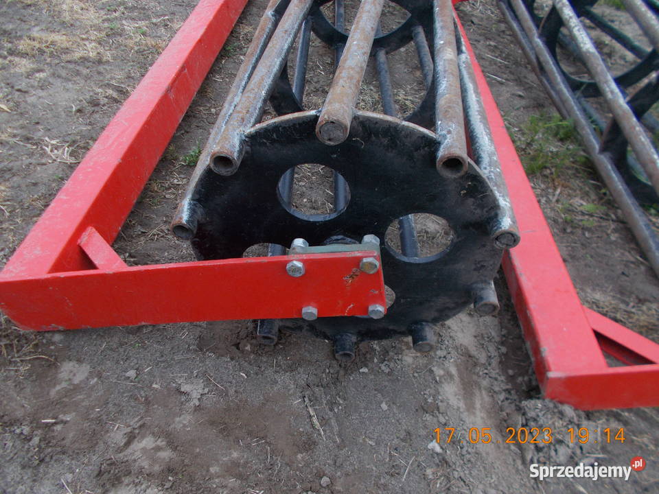 wał rurowy 2 x 2 m 4 m fi 500 mm z ramką Wały