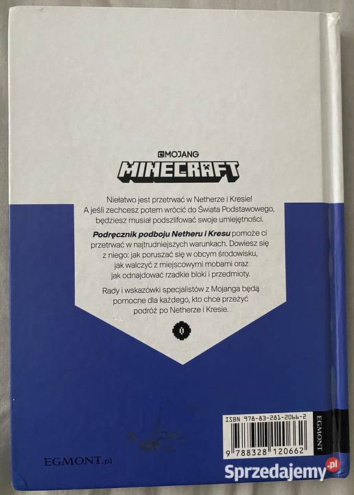 Minecraft Podręcznik Podboju Netheru i Kresu Bytom sprzedam
