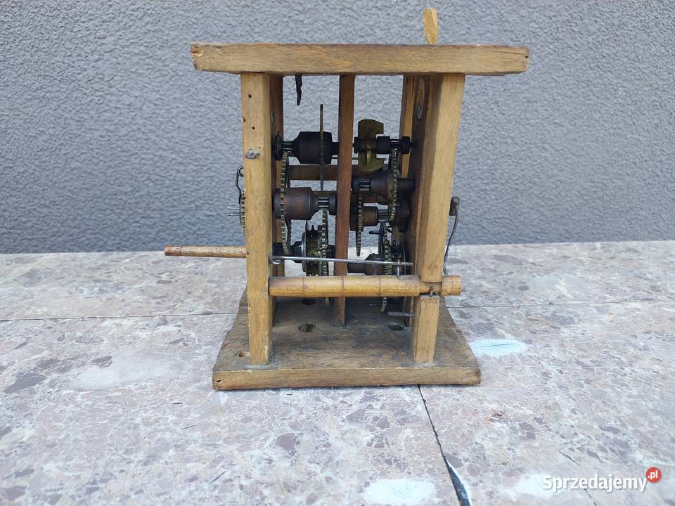 M204 Mechanizm starego zegara szwarcwald Tczew sprzedam