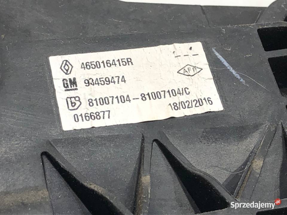 PEDAŁY MANUAL RENAULT TRAFIC III 465033911R 16