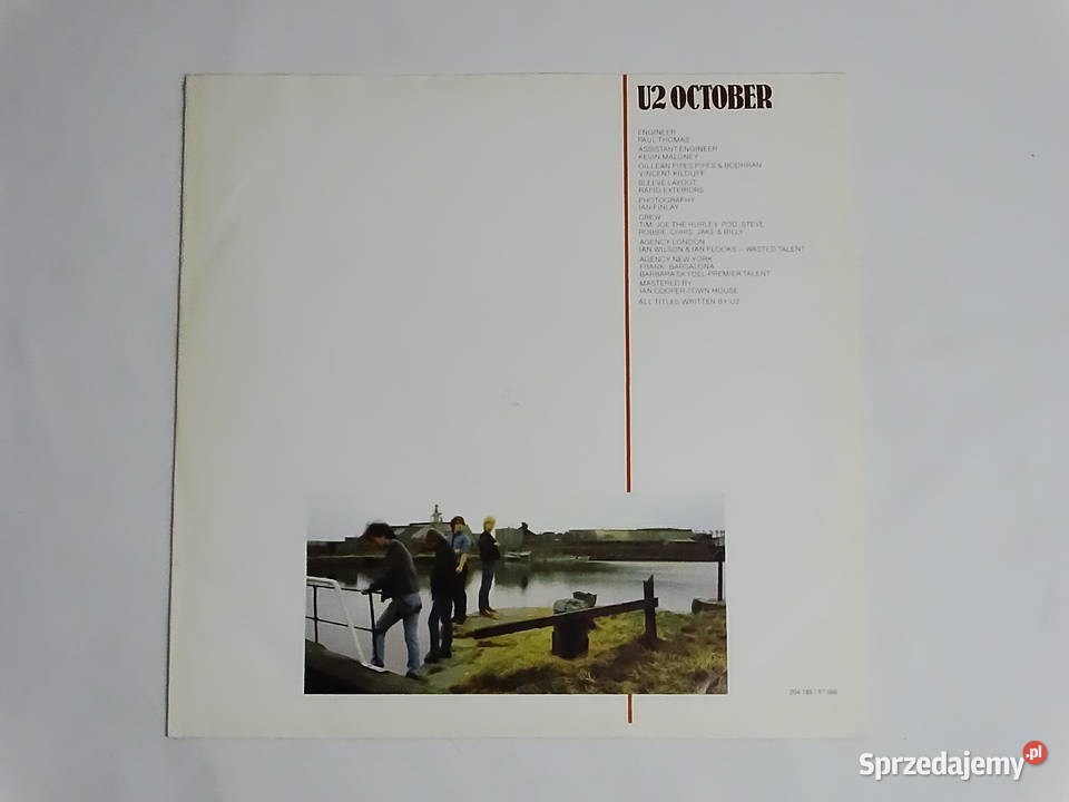 October U2 winyl LP 12 Island Records Biłgoraj