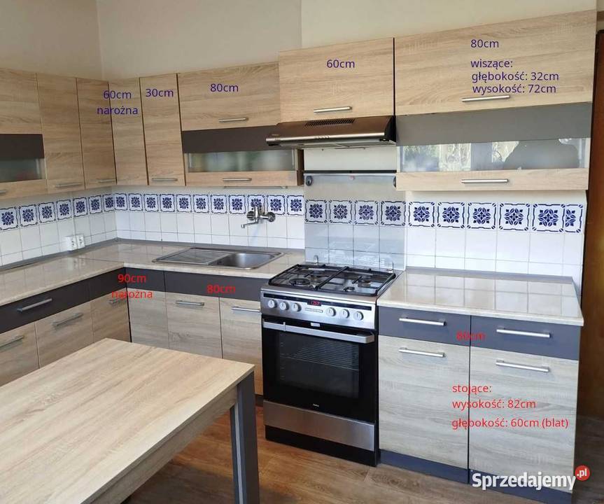 Meble kuchenne stół w stanie Słupca