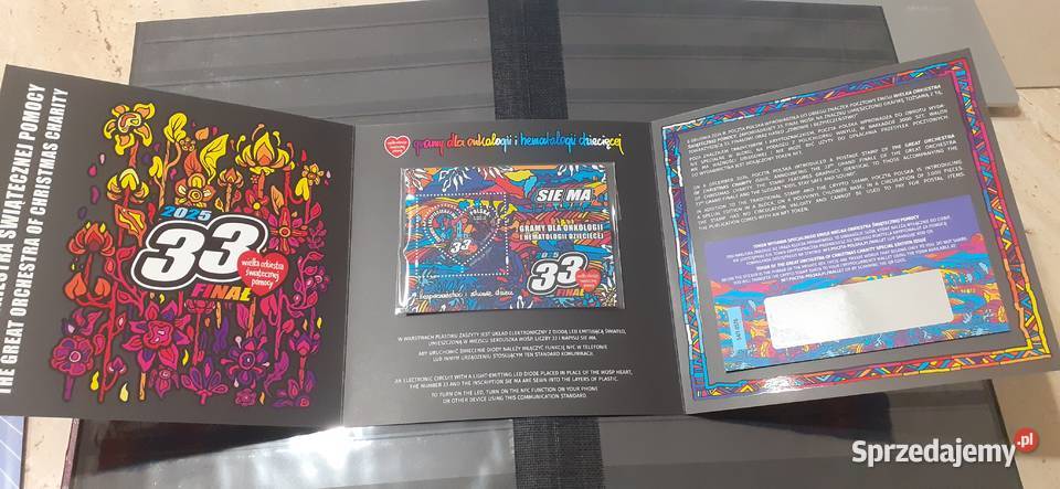 Karnet Folder BLOK 5426 ND Wielka Orkiestra 33 Zadąbrowie