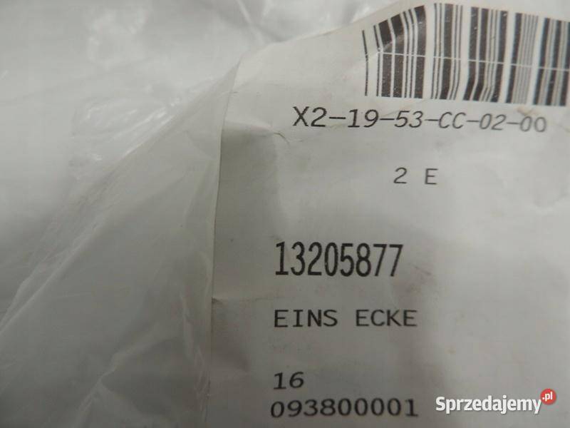 OPEL VECTRA C LIFT KRATKA ZDERZAK PRZÓD LEWA
