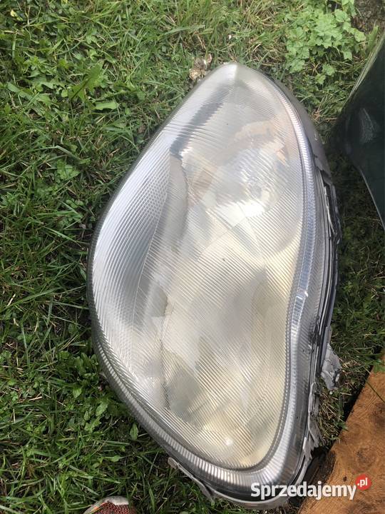 Mercedes S class lampa prawa lewa przódmaska dolnośląskie Grzymalin