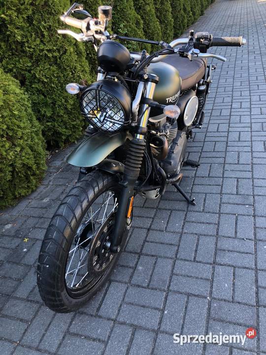 Triumph Street Scrambler 900 uszkodzony Triumph