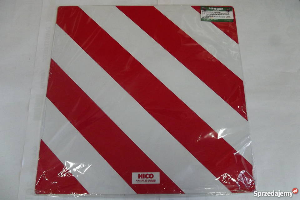 Tablica ponadgabartyowa 500 mm x 500 mm Parczew