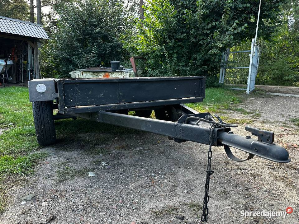 Przyczepa przyczepka samochodowa burtowa Burtowe i plandeki warmińsko-mazurskie