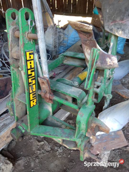 Pług 2 obrotowy Gassner nieuszkodzony Dynów