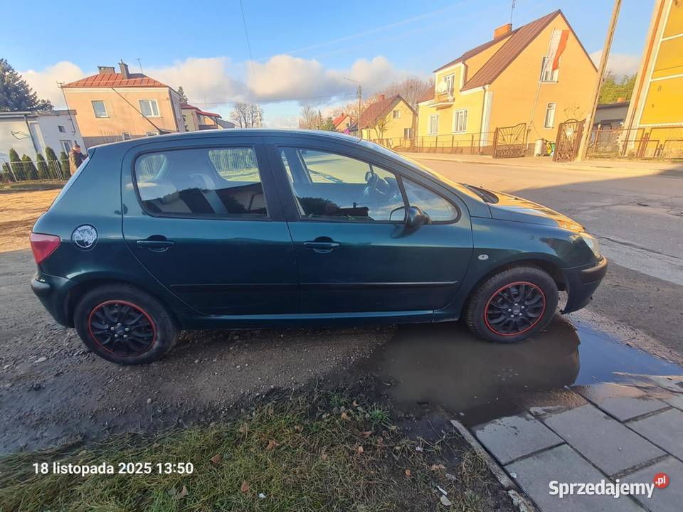 PEUGEOT 307 sprawny długie opłaty 2002r Grajewo sprzedam