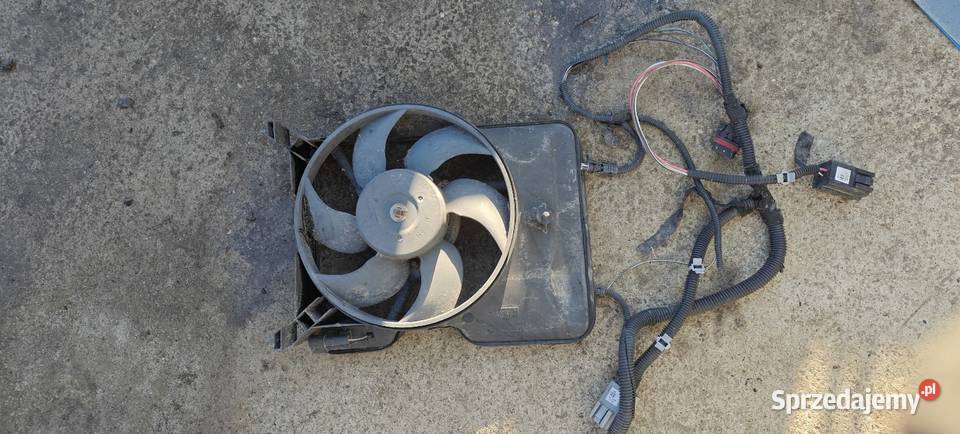 Wentylator chłodnicy Opel Omega B 25 TDS osobowe Części samochodowe dolnośląskie Siechnice
