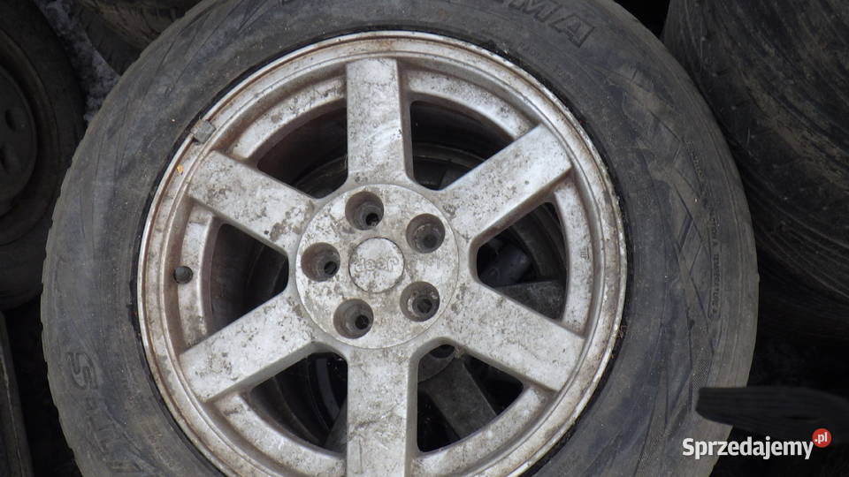 Jeep Cherokee Liberty Kola 17 Aluminiowe Samochodowe podkarpackie Dębica