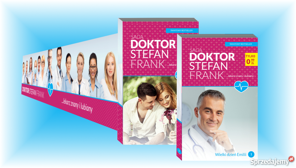 SAGA DOKTOR STEFAN FRANK 124 FA literatura piękna - proza zagraniczna Goleniów