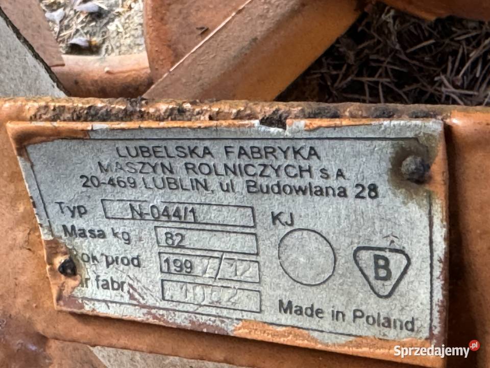 Rozsiewacz do nawozu lej lejek LUBLIN N0441 Włocławek