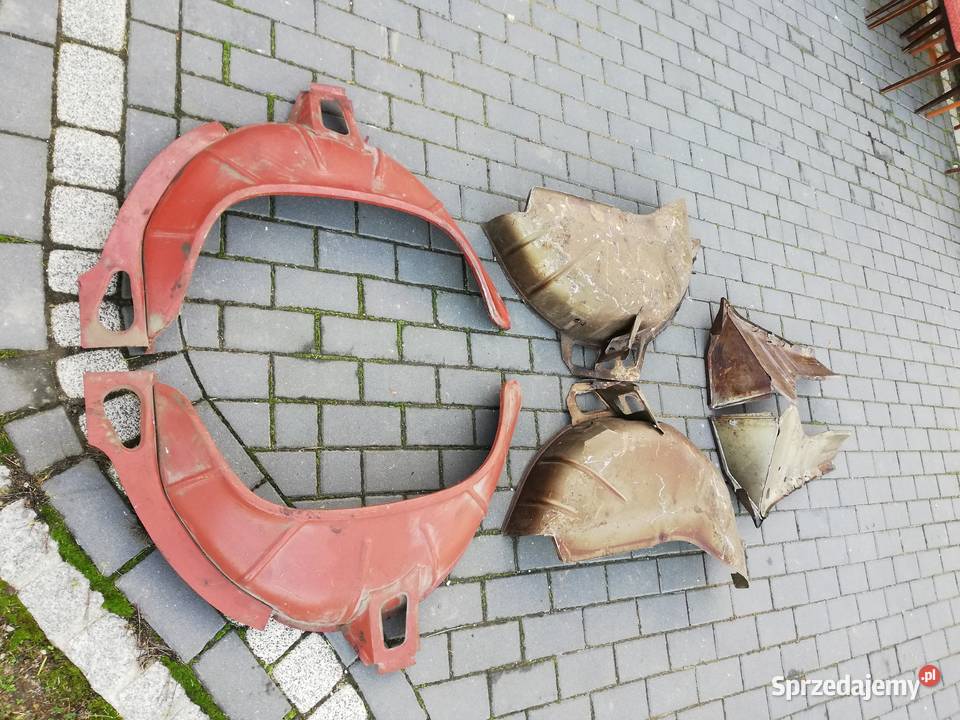 Fiat 125p nadkola zewnętrzne wewnętrzne fartuchy opolskie Olesno sprzedam
