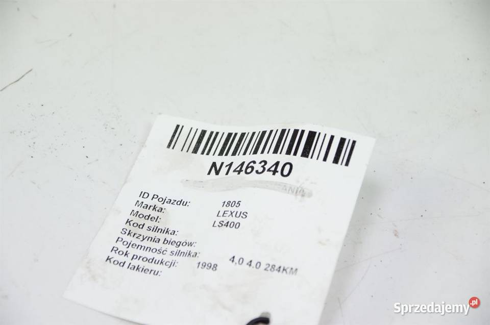 CZUJNIK LEXUS LS400 8918350010 Lipno