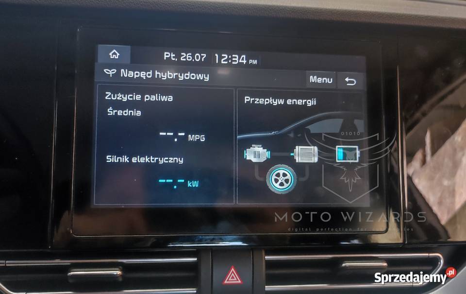 Polskie Menu USAEU KIA EV6 Stonic Niro Optima Poznań