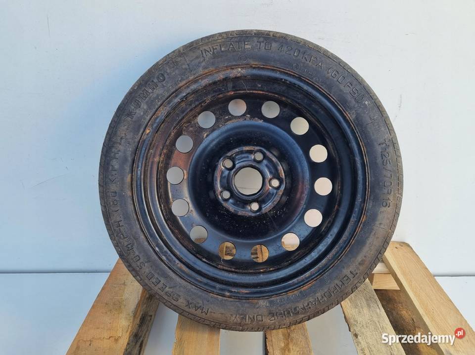 KOŁO DOJAZDOWE Audi Seat Vw Golf VI dojazdówka Samochodowe lubelskie Chełm