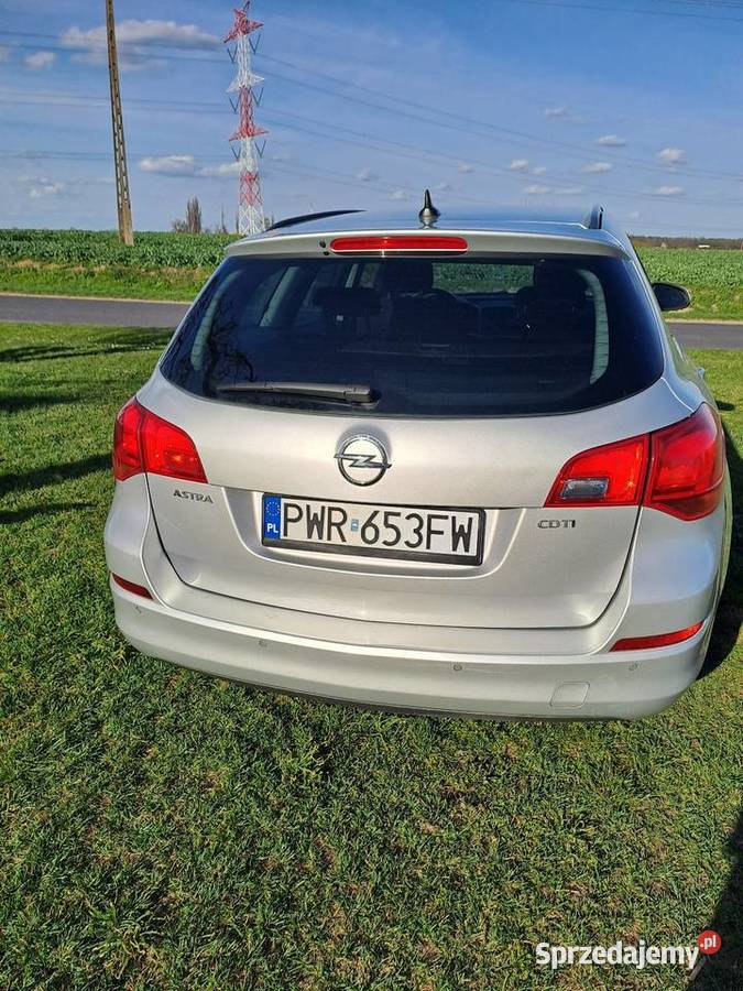 OPEL ASTRA J SPORTS TOURER 17 diesel 2011 czujnik martwego pola Astra Września