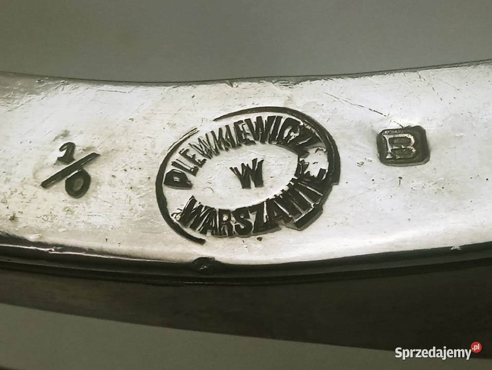 Plewkiewicz Warszawa Żardyniera Szkło Plater Nowa Sól