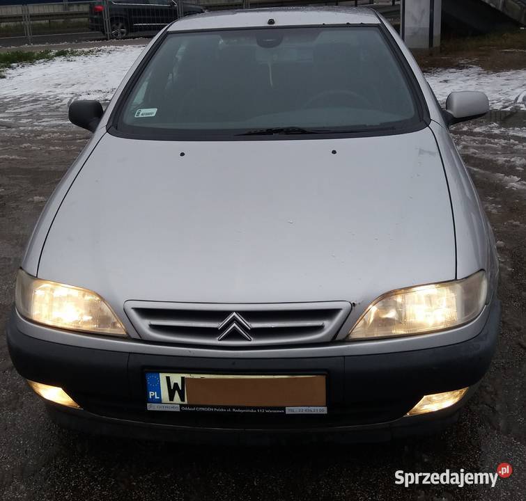 Lampa przód lewa Citroen Xsara I H7H7 OE 6204 R6 Oświetlenie mazowieckie