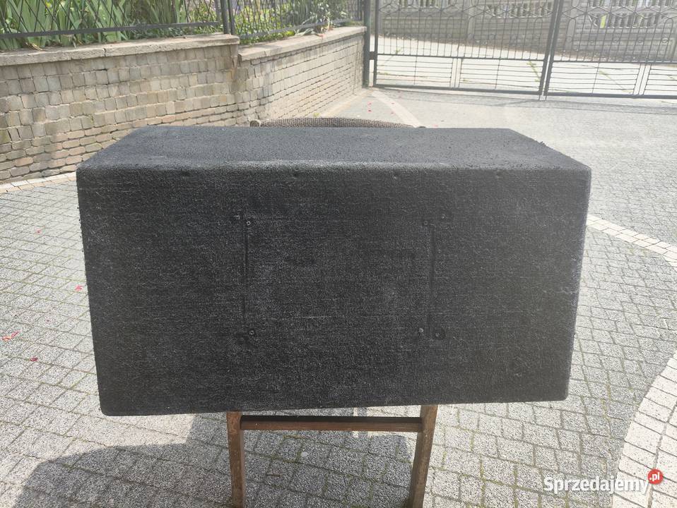 Skrzynia bassowa basowa tuba subwoofer dual 2x skrzynie basowe i tuby Niegowonice