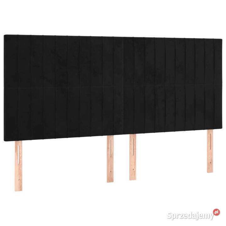 Zagłówek do łóżka z LED czarny 180x5x118128 Warszawa