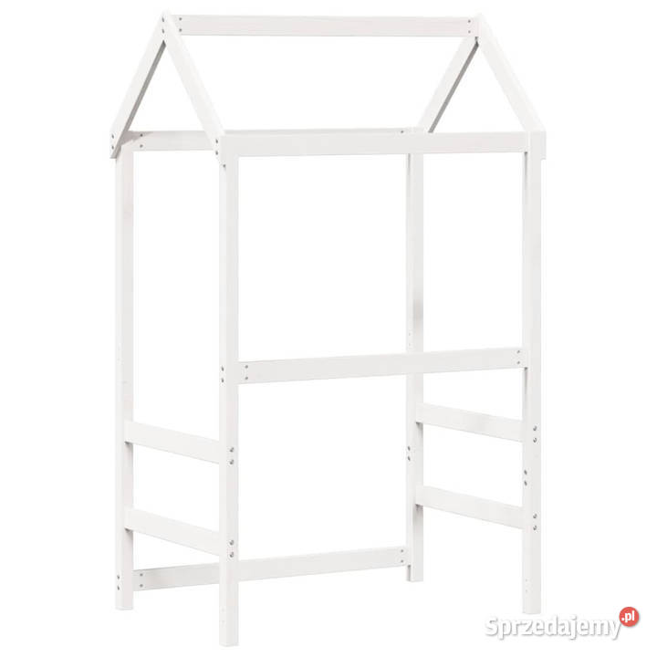 Daszek do łóżka dziecięcego biały 98x70x1765 Meble sprzedam