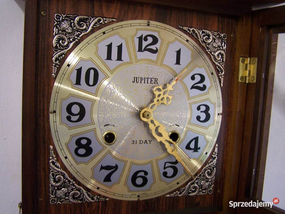 Zegar ścienny mechaniczny JUPITER 31 Day sprawny Koszalin