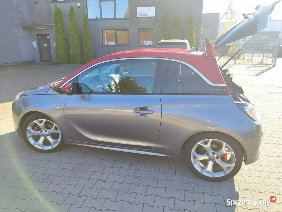 Opel Adam 14 TURBO S 150 Fotele Sportowe Recaro Samochody osobowe Łódź sprzedam
