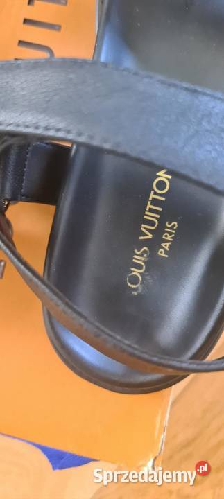 Sandały Louis Vuitton 39 skóra naturalna Sandały i klapki warmińsko-mazurskie Olsztyn sprzedam