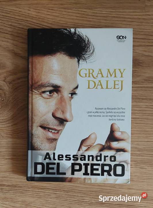 Gramy dalej Alessandro Del Piero mazowieckie Warszawa sprzedam